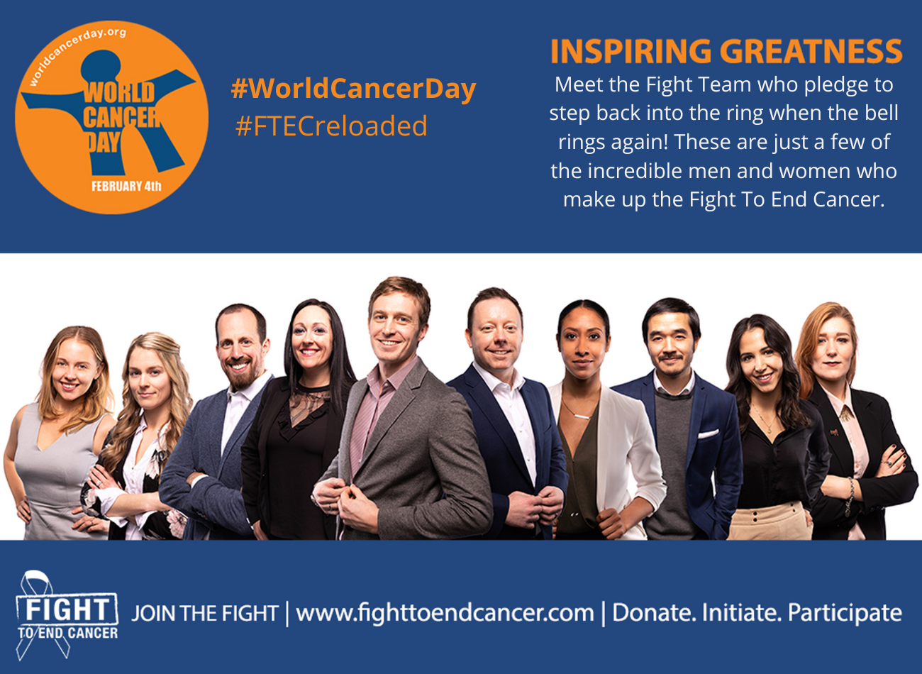 Celebrating World Cancer Day With The Fight To End Cancer Fighters